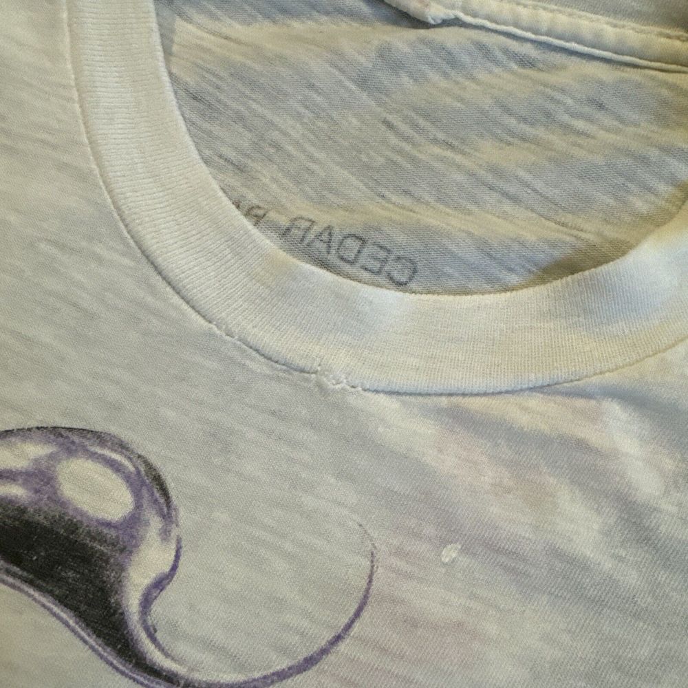 Vintage 80's Men's Scorpions Savage Amusement Band T-Shirt Handtex See Through - Picture 7 of 16